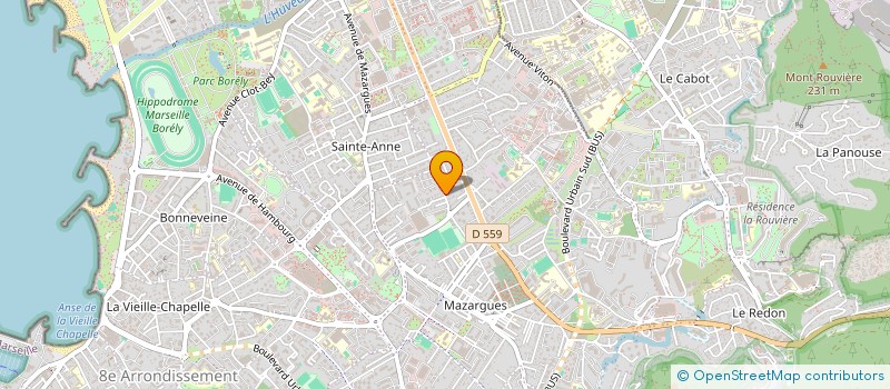 localisation de l'entreprise MONSIEUR BERNARD MARCHETTI à MARSEILLE