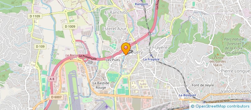 localisation de l'entreprise MONSIEUR BERNARD MARIAGE  CANNES