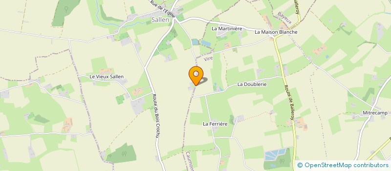 localisation de l'entreprise MONSIEUR BERNARD MARIE à SALLEN