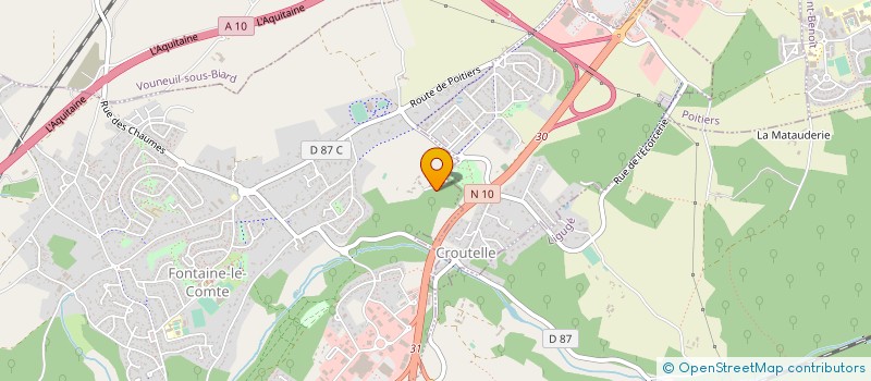 localisation de l'entreprise MONSIEUR BERNARD MARMASSE  FONTAINE-LE-COMTE