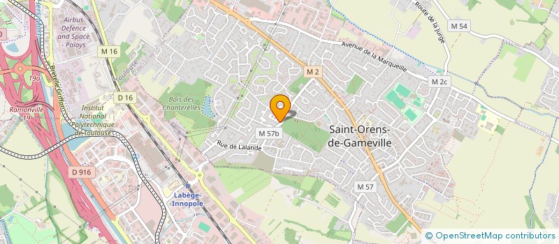 localisation de l'entreprise MONSIEUR BERNARD MARQUIS à SAINT-ORENS-DE-GAMEVILLE