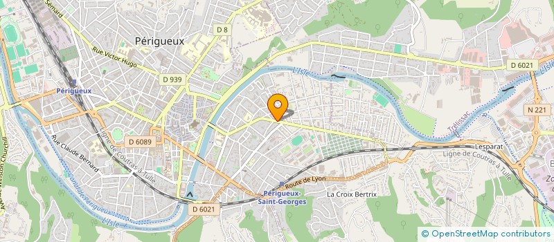 localisation de l'entreprise MONSIEUR BERNARD MARSALOUX à PERIGUEUX