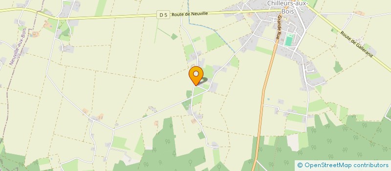 localisation de l'entreprise MONSIEUR BERNARD MARTIN à CHILLEURS-AUX-BOIS