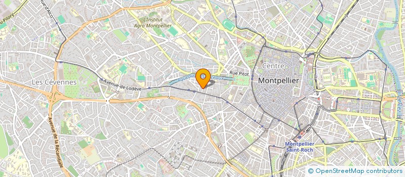 localisation de l'entreprise MONSIEUR BERNARD MARTIN  MONTPELLIER