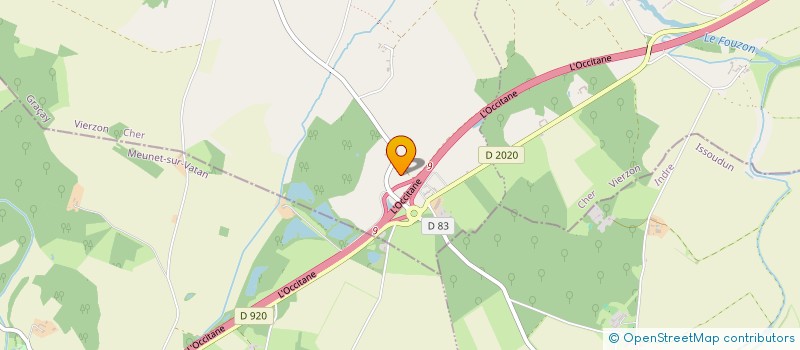 localisation de l'entreprise MONSIEUR BERNARD MARTINET  GRACAY