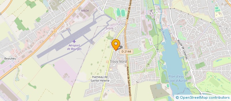 localisation de l'entreprise MONSIEUR BERNARD MARTINET  TROUY