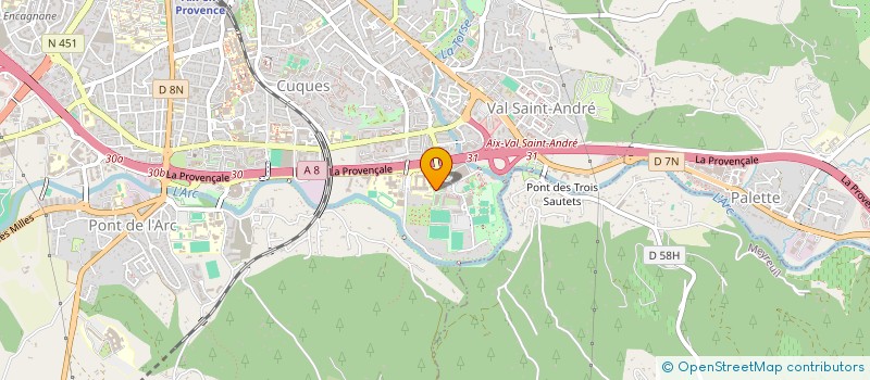localisation de l'entreprise MONSIEUR BERNARD MARTINEZ à AIX-EN-PROVENCE