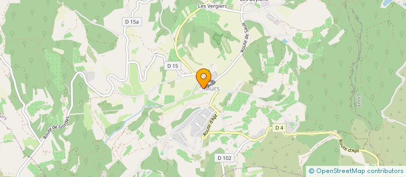 localisation de l'entreprise MONSIEUR BERNARD MARTINON  MURS