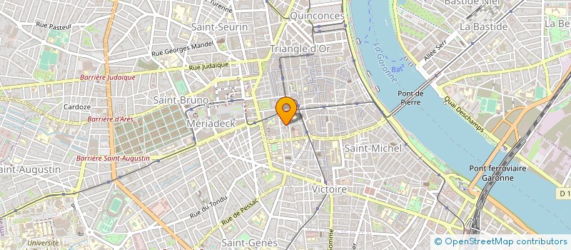 localisation de l'entreprise MONSIEUR BERNARD MARZET  BORDEAUX