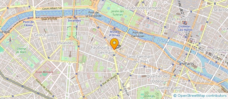 localisation de l'entreprise MONSIEUR BERNARD MASSENAT-DEROCHE  PARIS