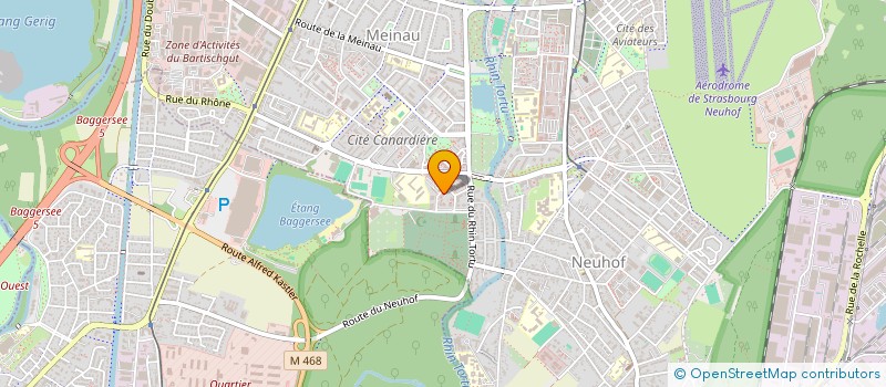 localisation de l'entreprise MONSIEUR BERNARD MATADI NZEZA à STRASBOURG