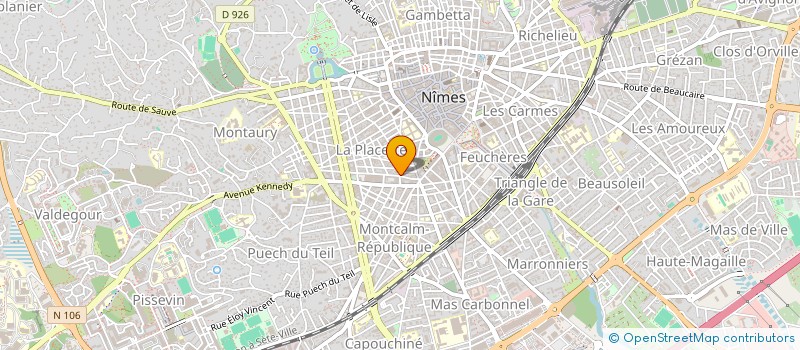 localisation de l'entreprise MONSIEUR BERNARD MATARESSE à NIMES