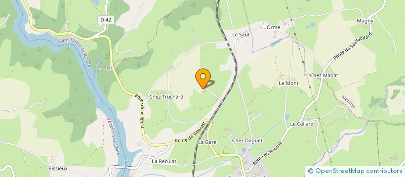 localisation de l'entreprise MONSIEUR BERNARD MATHIEU à SAINT-JODARD