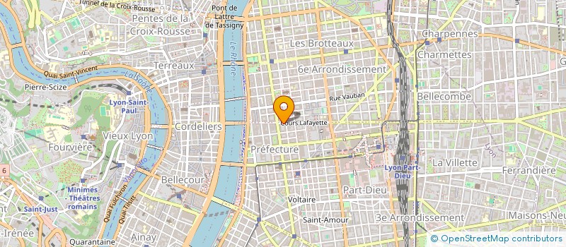 localisation de l'entreprise MONSIEUR BERNARD MATHIEU  LYON