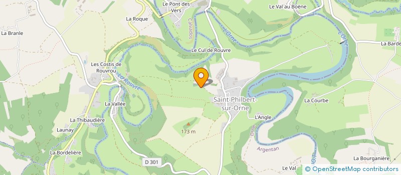 localisation de l'entreprise MONSIEUR BERNARD MAUDUIT à ATHIS-VAL DE ROUVRE