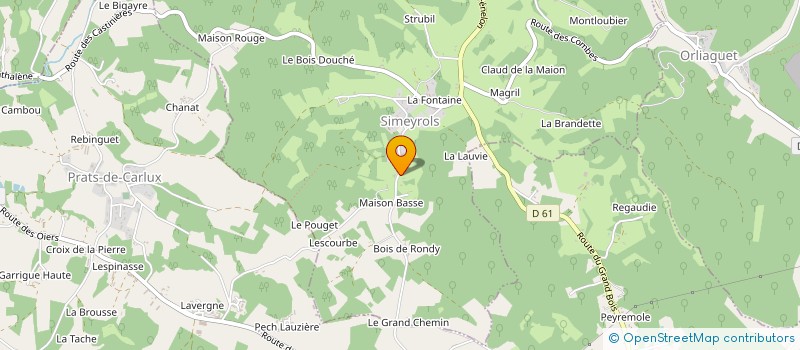 localisation de l'entreprise MONSIEUR BERNARD MAUPOUX à PECHS-DE-L'ESPERANCE