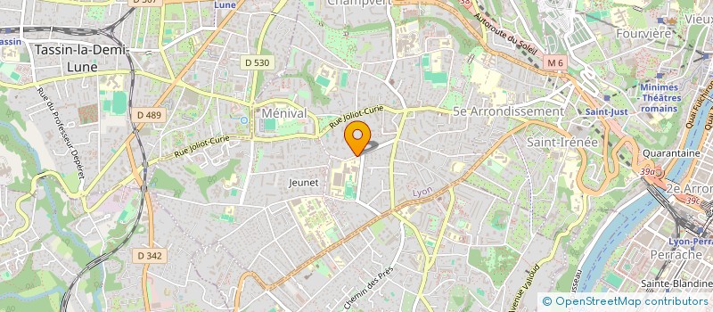 localisation de l'entreprise MONSIEUR BERNARD MAURICE à LYON