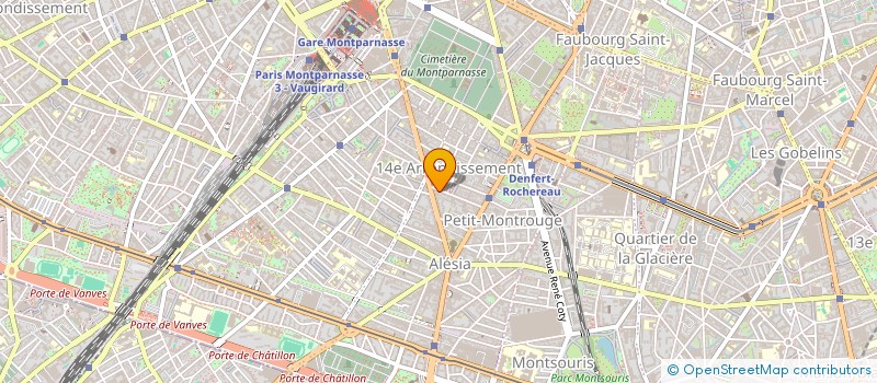 localisation de l'entreprise MONSIEUR BERNARD MAUVAIS  PARIS