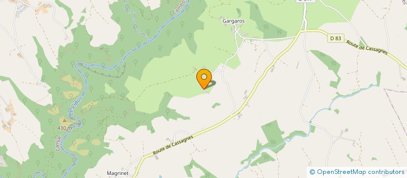 localisation de l'entreprise MONSIEUR BERNARD MAZENQ  SALMIECH