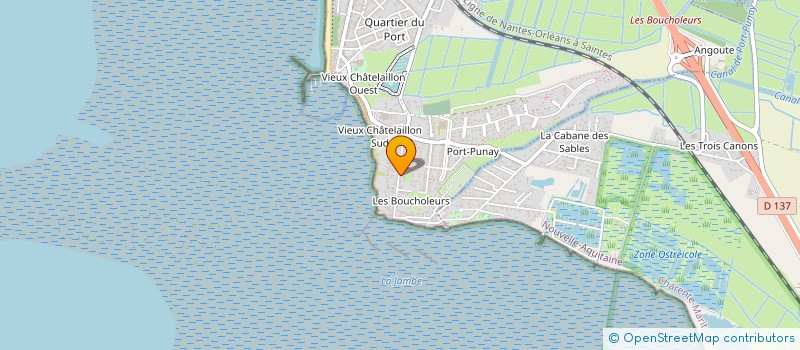 localisation de l'entreprise MONSIEUR BERNARD MAZET à CHATELAILLON-PLAGE