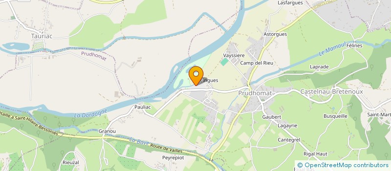 localisation de l'entreprise MONSIEUR BERNARD MAZOT  PRUDHOMAT