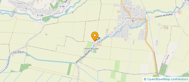 localisation de l'entreprise MONSIEUR BERNARD MAZUE  VILLEVIEUX