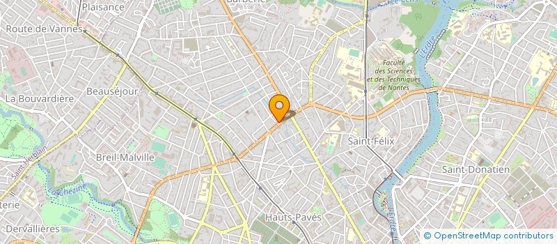 localisation de l'entreprise MONSIEUR BERNARD MEIGNEN à NANTES