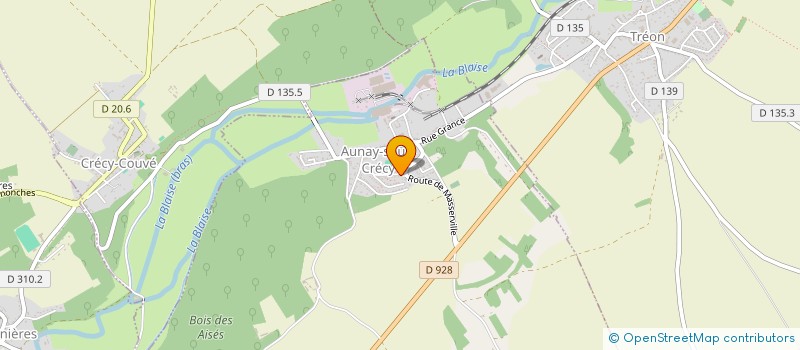 localisation de l'entreprise MONSIEUR BERNARD MEKESSER à AUNAY-SOUS-CRECY