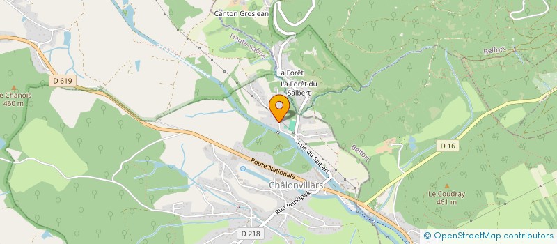 localisation de l'entreprise MONSIEUR BERNARD MERCADIER  ESSERT