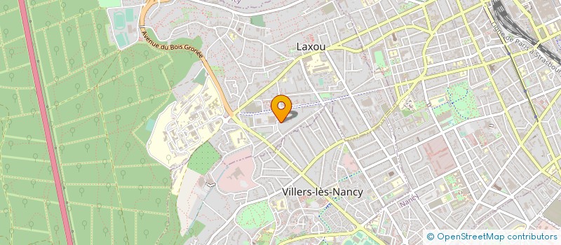 localisation de l'entreprise MONSIEUR BERNARD MERCIER  LAXOU