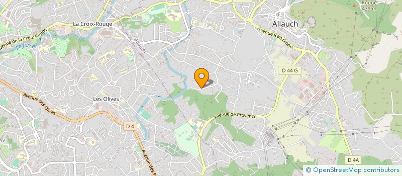 localisation de l'entreprise MONSIEUR BERNARD MERONO  ALLAUCH