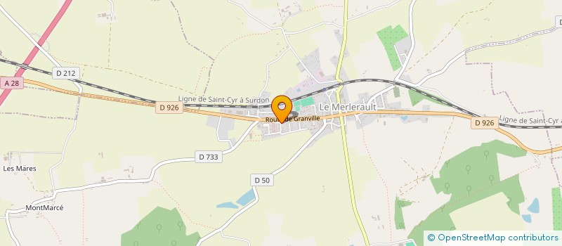 localisation de l'entreprise MONSIEUR BERNARD MEUNIER à LE MERLERAULT