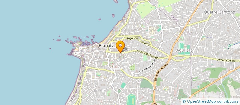localisation de l'entreprise MONSIEUR BERNARD MEYS à BIARRITZ