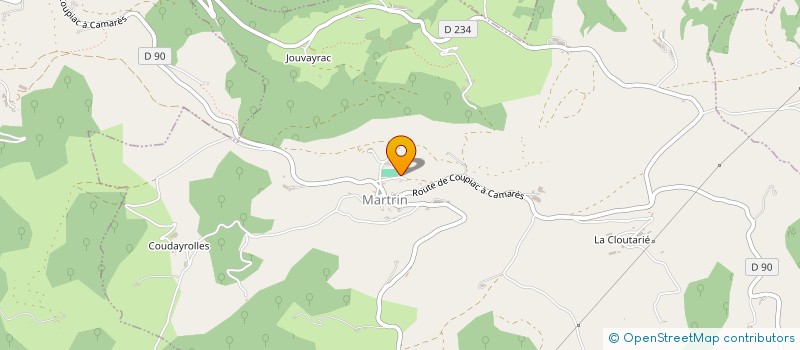 localisation de l'entreprise MONSIEUR BERNARD MIALET  SAINT-JUERY