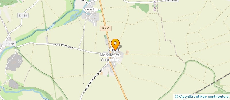 localisation de l'entreprise MONSIEUR BERNARD MICHEL  MONTLIOT-ET-COURCELLES