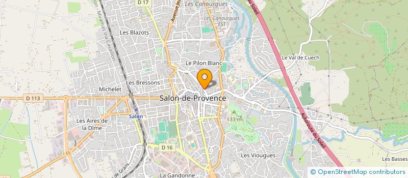 localisation de l'entreprise MONSIEUR BERNARD MICHEL à SALON-DE-PROVENCE