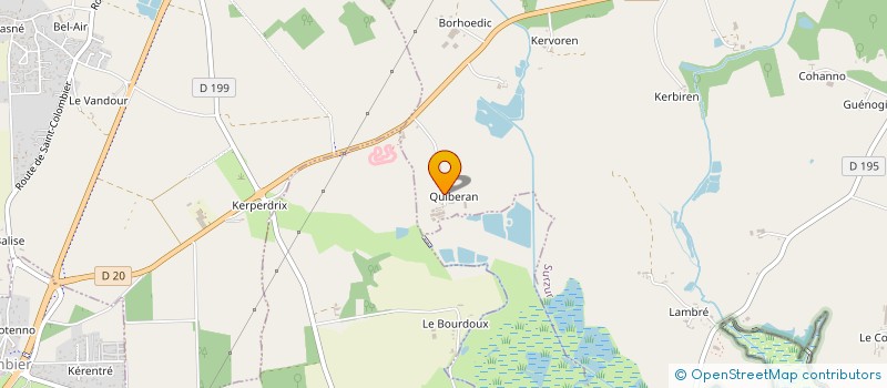 localisation de l'entreprise MONSIEUR BERNARD MICHEL  SURZUR