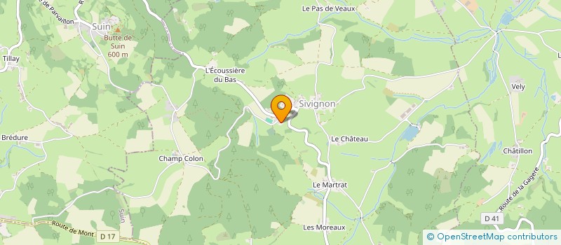 localisation de l'entreprise MONSIEUR BERNARD MICHEL à BEAUBERY