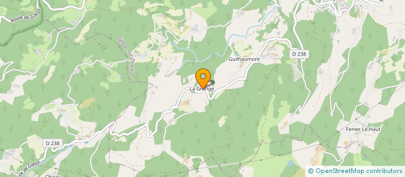 localisation de l'entreprise MONSIEUR BERNARD MICHELAS  LAMASTRE