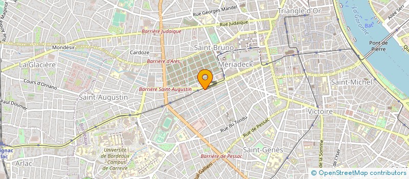 localisation de l'entreprise MONSIEUR BERNARD MICHELENA à BORDEAUX