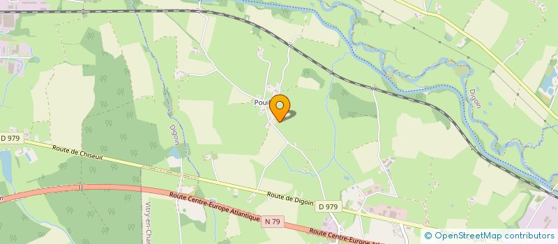 localisation de l'entreprise MONSIEUR BERNARD MICHELET  VITRY-EN-CHAROLLAIS