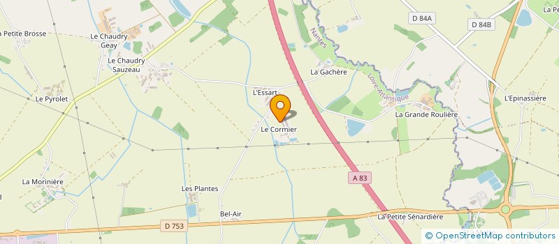 localisation de l'entreprise MONSIEUR BERNARD MICHON à VIEILLEVIGNE