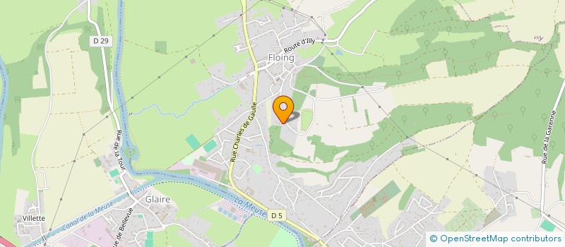 localisation de l'entreprise MONSIEUR BERNARD MICKAEL FREDDY  SEDAN