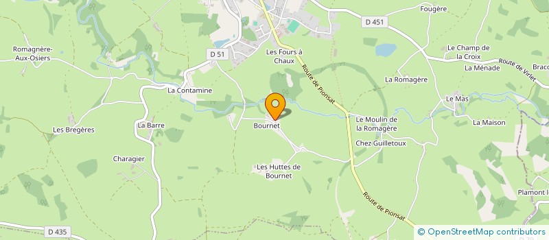 localisation de l'entreprise MONSIEUR BERNARD MIDON  ARPHEUILLES-SAINT-PRIEST