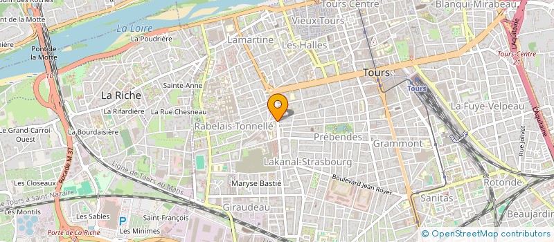 localisation de l'entreprise MONSIEUR BERNARD MIJOIN à TOURS