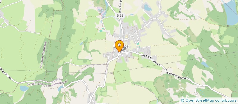 localisation de l'entreprise MONSIEUR BERNARD MILLAT  OPTEVOZ