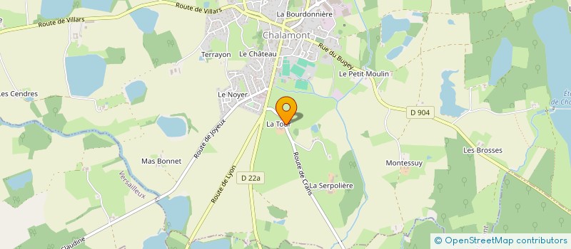 localisation de l'entreprise MONSIEUR BERNARD MILLON à CHATILLON-LA-PALUD