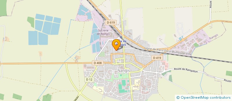 localisation de l'entreprise MONSIEUR BERNARD MOENAERT  NANGIS