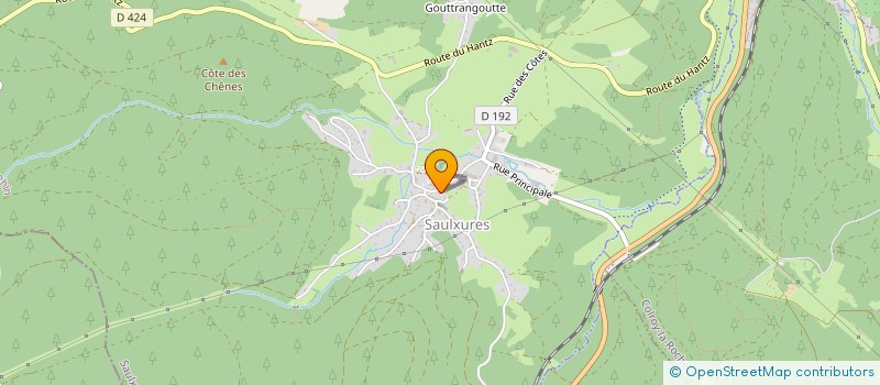 localisation de l'entreprise MONSIEUR BERNARD MOINEL  SAINT-BLAISE-LA-ROCHE