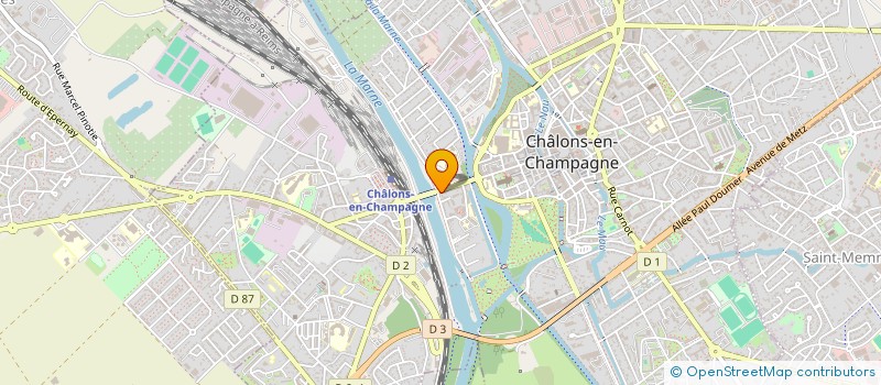 localisation de l'entreprise MONSIEUR BERNARD MOLIN  CHALONS-EN-CHAMPAGNE